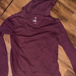 SO Women's Maroon Hoodie Sweatshirt